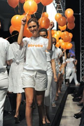 Fashion event in support of those living with HIV/AIDS