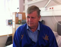 Jonathan Wyatt, a barrister from Bristol and the first patient to receive gene therapy for choroideraemia. Credit: BBC News