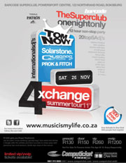 German house star Tom Novy to rock Joburg