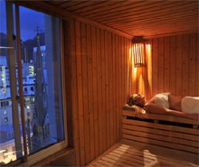 Seperate sauna for men and ladies.