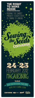 Full line-up announced for Sowing the Seeds 2012