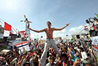 Arab Spring student protester. Source: .