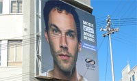 Bronx Shoes SA unveils interactive beard growing billboard