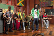 The Wailers play in Cape Town to support the rhino
