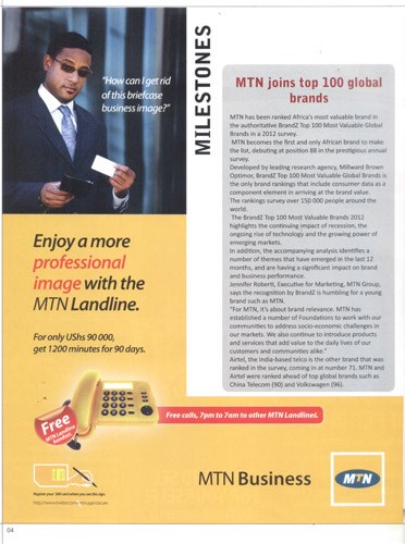 MTN withdraws adverts from CEO Magazine