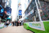 &quot;Cages&quot; have been rolled out globally, including this display at Times Square, NYC. Source: .