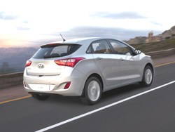 The new-generation i30 is also quite a head turner.