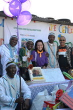 It was a day of celebration at the Lindokuhle Educare Centre in Phillipi, who are now assured of food for their children for at least the next six months, and a commitment from Pick n Pay to help improve their dire conditions.