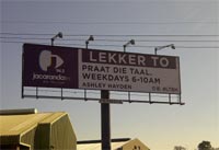 Now here's a lekker response from Jacaranda FM