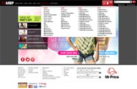 MRP website navigation