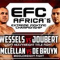 JP Joubert is EFC Africa's first light heavyweight champion