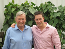 Father and son, Robert and Nick Stodel