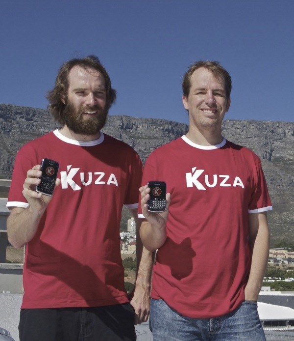 Kuza co-founders, Andrew Maunder and Pieter Nel