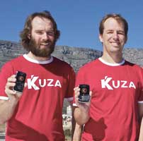 Kuza co-founders, Andrew Maunder and Pieter Nel