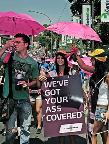 Tracker appeals to Joburg Pride attendees