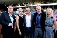 Bob Yearham, Princess Charlene, Oscar Pistorius, Anthony Puttergill and his wife Tracey.
