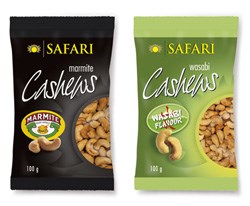 New range of nuts from Safari