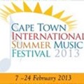 Programme for 2013 Cape Town International Summer Music Festival announced