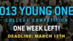 One Club Young Ones... deadline looming