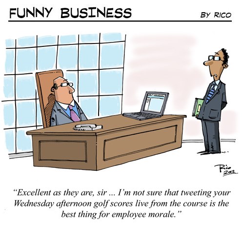 [Funny Business] Golf scores