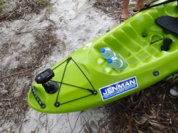 The camera... prior to it's one-way trip to the riverbed.