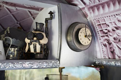 Mucking afazing trailers at Old Mac Daddy