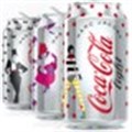 Sparkling can design for Coca-Cola light