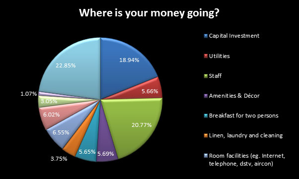 Hotels and their financial challenge - an infographic