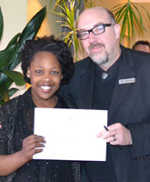 Yolanda Willie and Alan Lester