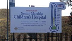 Nelson Mandela Children's Hospital billboard unveiled