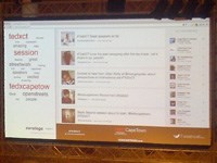 Twitter wall