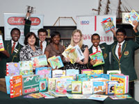 Disadvantaged KZN school receives books