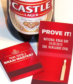 National Braai Day event – match boxes