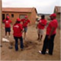 Avis plants trees in Tembisa