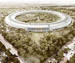 Apple's planned new headquarters. Image: