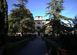 Villa di Monte Solare is surrounded by groves of arcadian charm