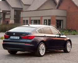 Rear view of the GT.