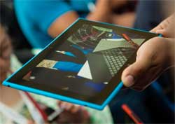 Nokia's tablet launched at Abu Dhabi show. Image: Nokia