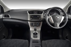 The Sentra isn't short on goodies.