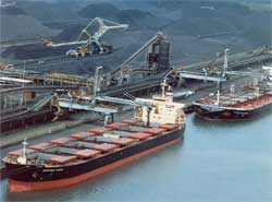 The Richards Bay Coal Terminal from where most coal is exported. Image: RBCT