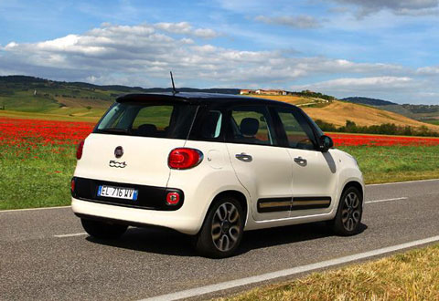 As a newly married couple, buy a 500. Then, as the family grows, stay in the family, and try the 500L.