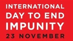 2013 International Day to End Impunity campaign launched
