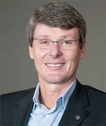 Thorsten Heins steps down after running the company for less than two years. Image: BlackBerry