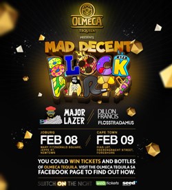 Olmeca Tequila's Mad Decent Block Party South Africa