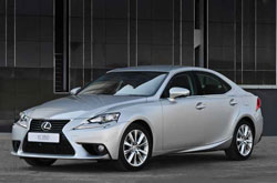 Drive it like a smart and sedate family saloon and the Lexus wafts along quietly and pleasantly but if you crack the whip it scoots off rapidly.