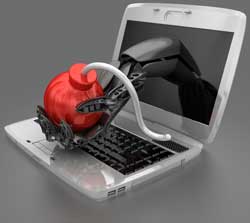 NATO security experts are trying to ward off cyber-attacks in a security exercise involving 30 EU states. Image Yurly