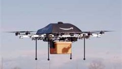 A prototype of the Octopeter drone delivery system that Amazon wants to use for deliveries. Image: