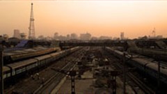 New Delhi skyline. (Image: , via Wikimedia Commons)