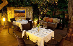 What a great setting to enjoy an excellent meal.