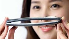 LG's curved G-Flex phone - which is available in South Korea, Hong Kong and Singapore - will go on sale in the USA in April. Image: